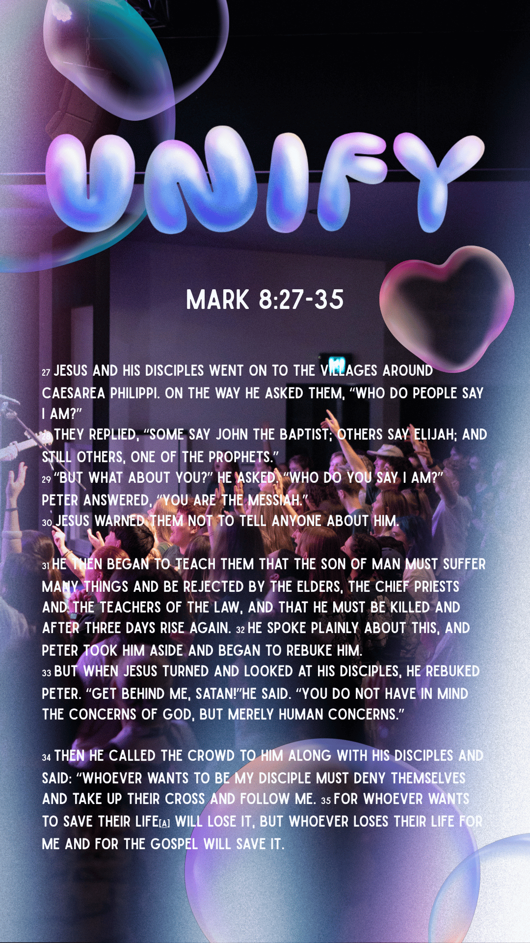Mark 8:27-35